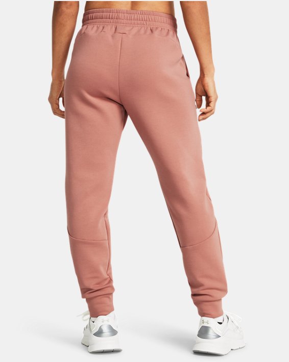 Pantalones de entrenamiento UA Unstoppable Fleece para mujer, Pink, pdpMainDesktop image number 1
